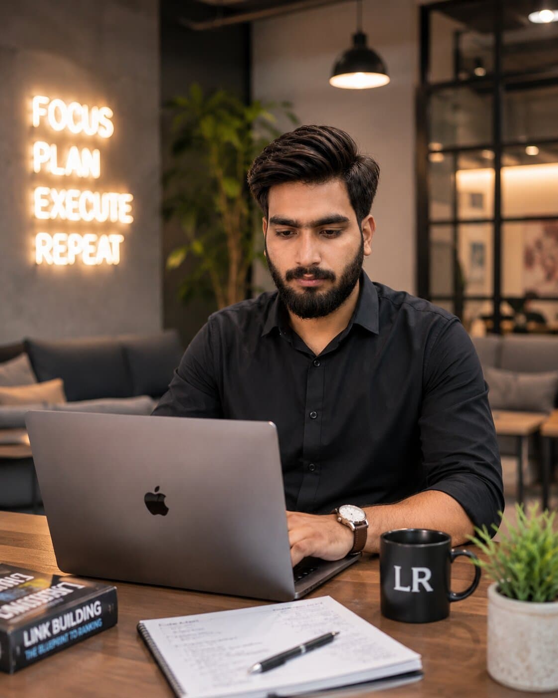 M. Faizan working